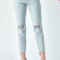 RISEN PLUS SIZE HIGH RISE BOYFRIEND JEANS