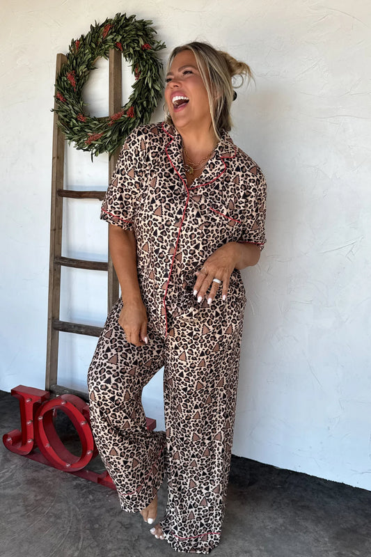 Wild Holiday Tree Christmas Luxe Jammies