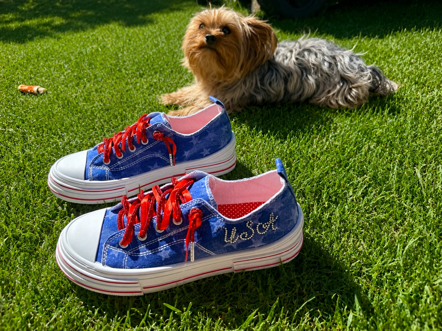 🇺🇸 Stars, Stripes & Sparkle Sneakers