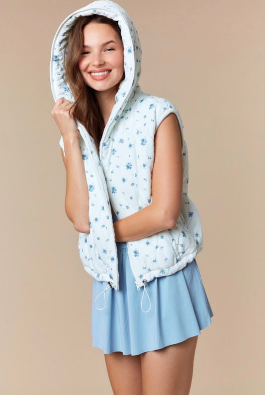 Blossom Trail Quilted Vest