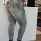 Judy Blue High Rise Control Top Release Hem Skinny Jeans
