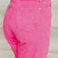 Judy Blue High Rise Garment Dyed 90's Straight Jeans