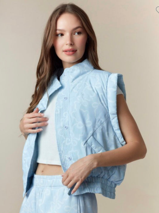 Bow Whisper Puffer Vest