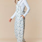 Blue Blossom Tie-Back Overalls