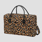 Brown Leopard Duffle Bag