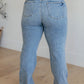 Judy Blue High Rise V Front Waistband Straight Jeans