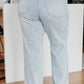 Judy Blue High Rise Control Top Vintage Wash Straight Jeans