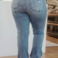 Judy Blue Destroyed Straight Jeans