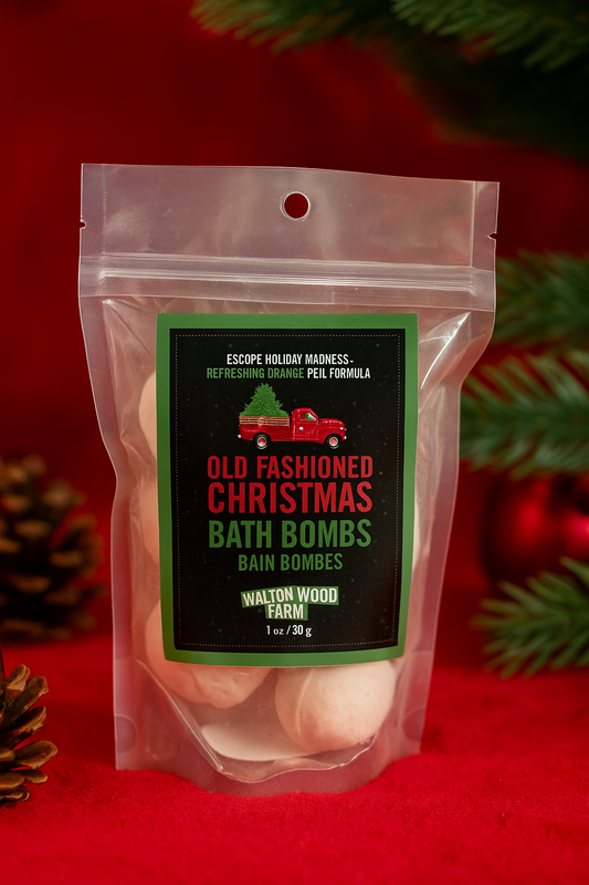 Old Fashioned Christmas Bath Bomb