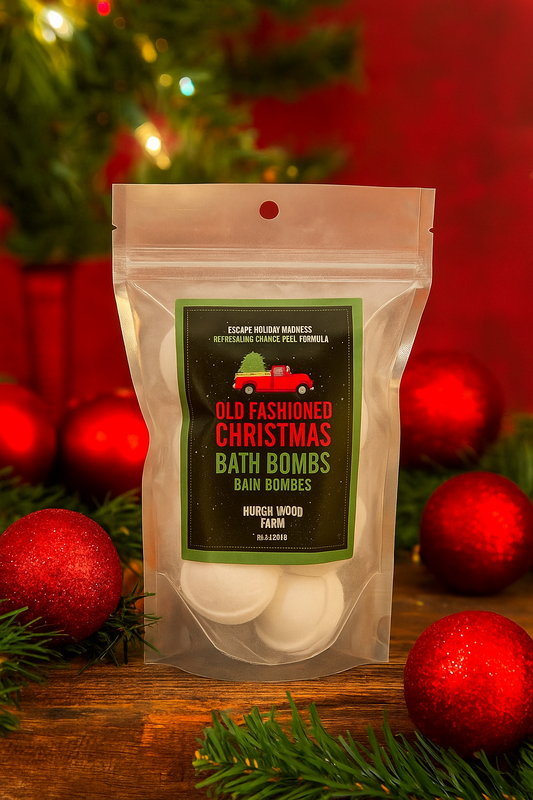 Old Fashioned Christmas Bath Bomb