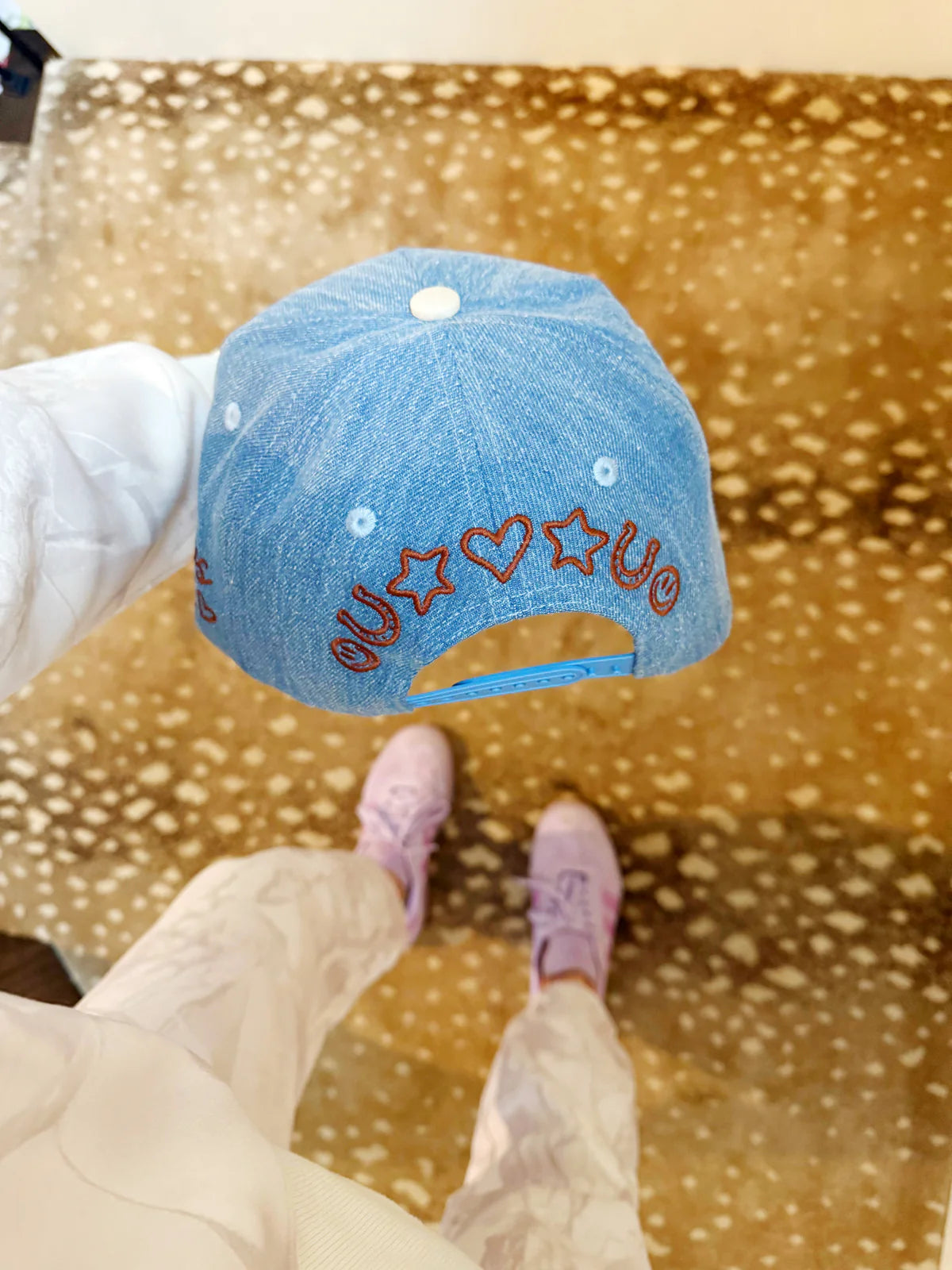 Polka Dot Mother Hat