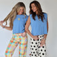 Tiffany Plaid Stretch Pants