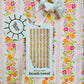 XL Quick-Dry Beach Towel-Petal Parade Blue