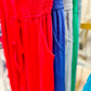 Rumor Goin' Round Smocked Jumpsuit
