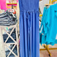 Rumor Goin' Round Smocked Jumpsuit