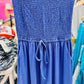 Rumor Goin' Round Smocked Jumpsuit
