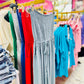 Rumor Goin' Round Smocked Jumpsuit
