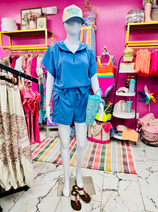 Back in Blue Bougie Set