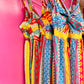 Boho Beach Front Knot Maxi Dress