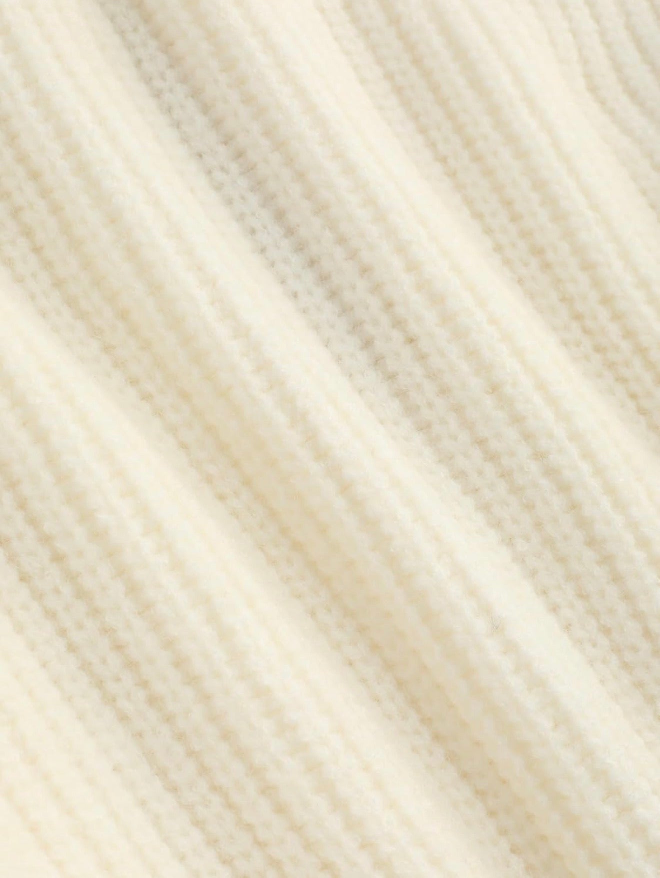 Vanilla Bean Zipped Cardigan Sweater