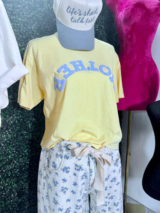 The Babette Floral Barrel Jeans