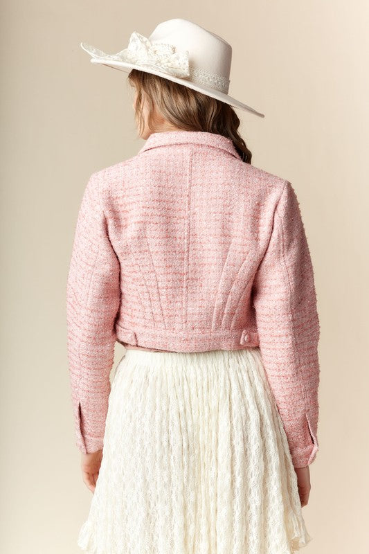 Blush Prairie Cropped Jacket