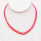 TS Ayla Metallic Choker - Light Pink