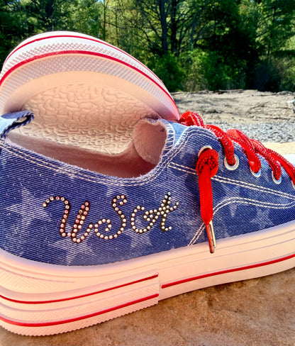 🇺🇸 Stars, Stripes & Sparkle Sneakers