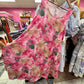 Watercolor Floral Pocketed Tank Dress