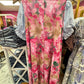 Watercolor Floral Pocketed Tank Dress