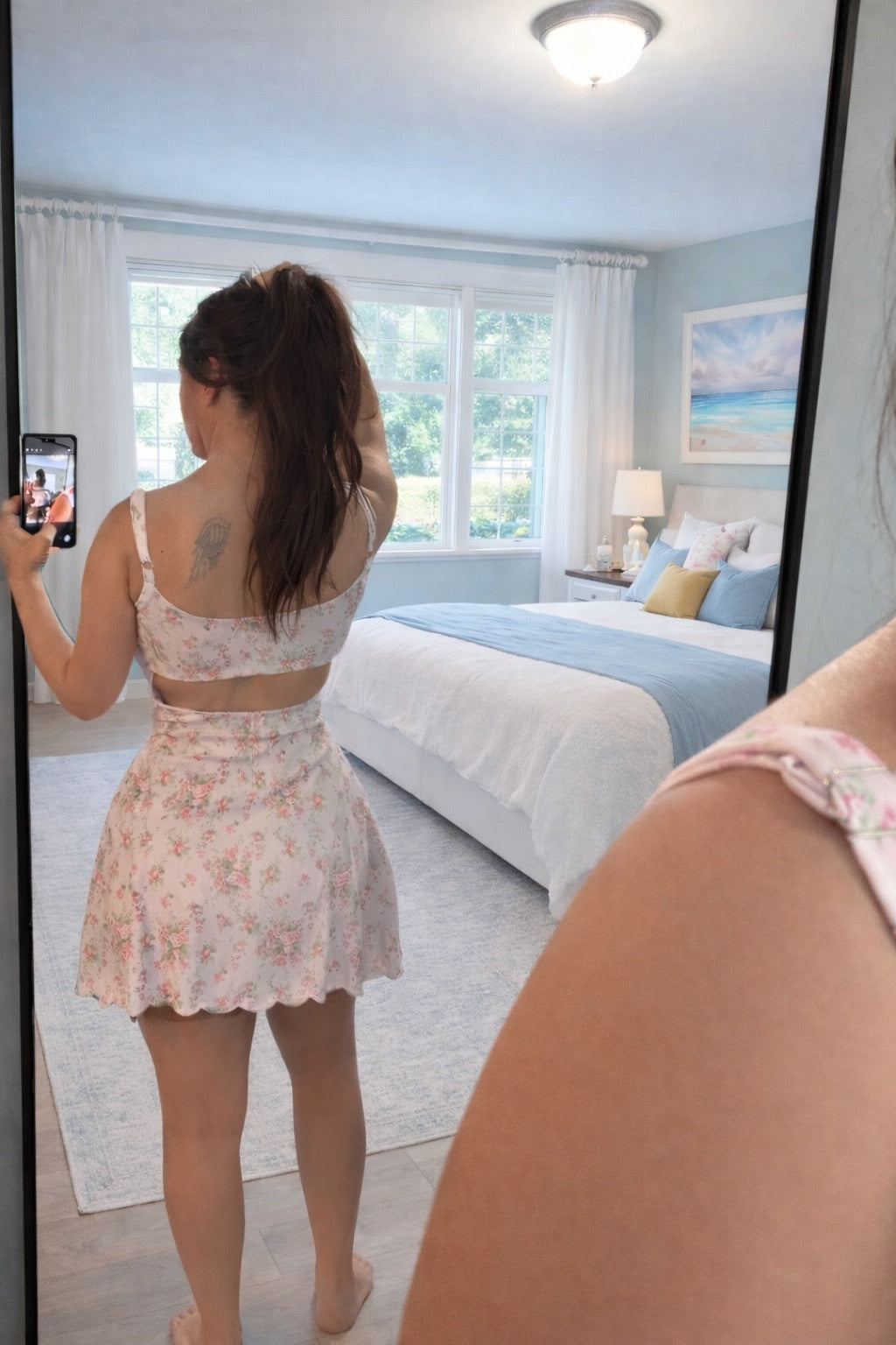 Audrey Floral Romper