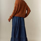 3 Bow Tie Strap Sweater Cardigan