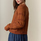 3 Bow Tie Strap Sweater Cardigan