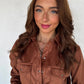 SUNDOWN SUEDE TOP