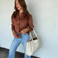 SUNDOWN SUEDE TOP