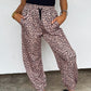 COCO CHEETAH JOGGER PANTS
