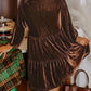 Velvet Mini Dress