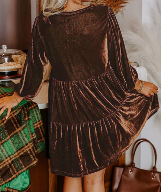Velvet Mini Dress