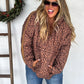 PEYTON PUFFER JACKET - Leopard