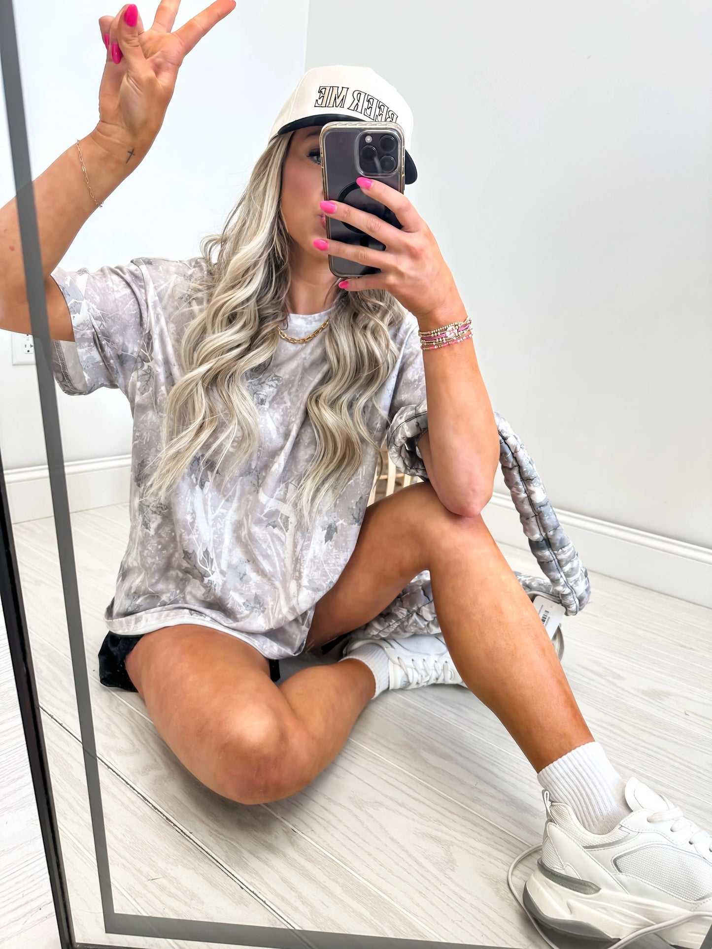 Jennifer Grey Camo Tee