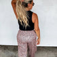 COCO CHEETAH JOGGER PANTS
