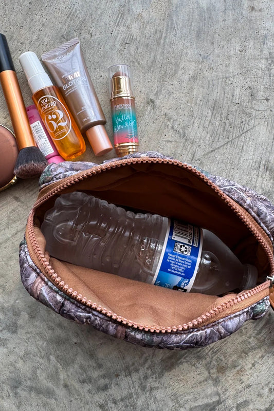 CAMO MINI PUFF CLUTCH BAG