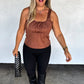 DESERT BELLE SUEDE TANK