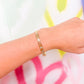TS Gold Statement Bracelet - Rosa