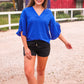 Ada's Signature Shorts-Midnight Black