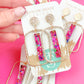 TS Starburst Confetti Stick Hoops - Rectangle Hoop