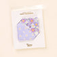 Corner Keeper Fabric Bookmark-Bouquet Beauty Purple