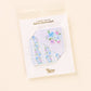 Corner Keeper Fabric Bookmark-Petal Parade Blue