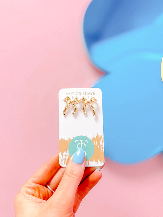 TS Eliza Bow Studs
