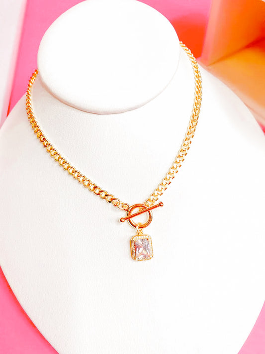 TS Glam Toggle Necklace